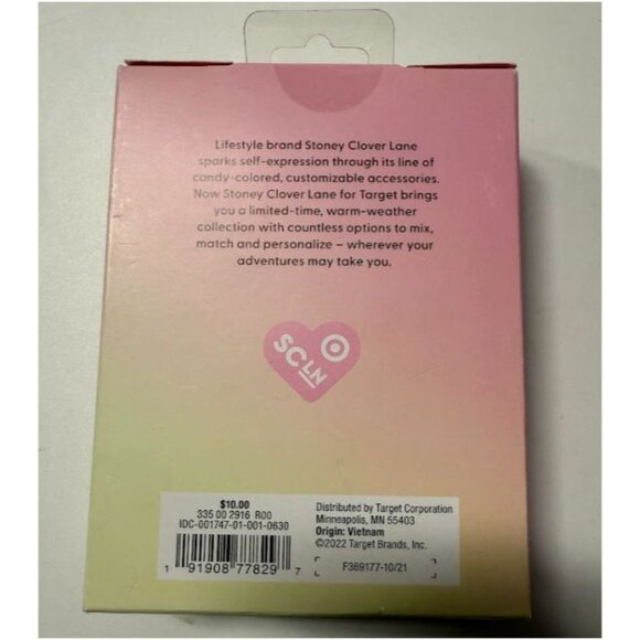 Stoney Clover Lane Yellow Earbud Case Cover - Picture 3 of 4